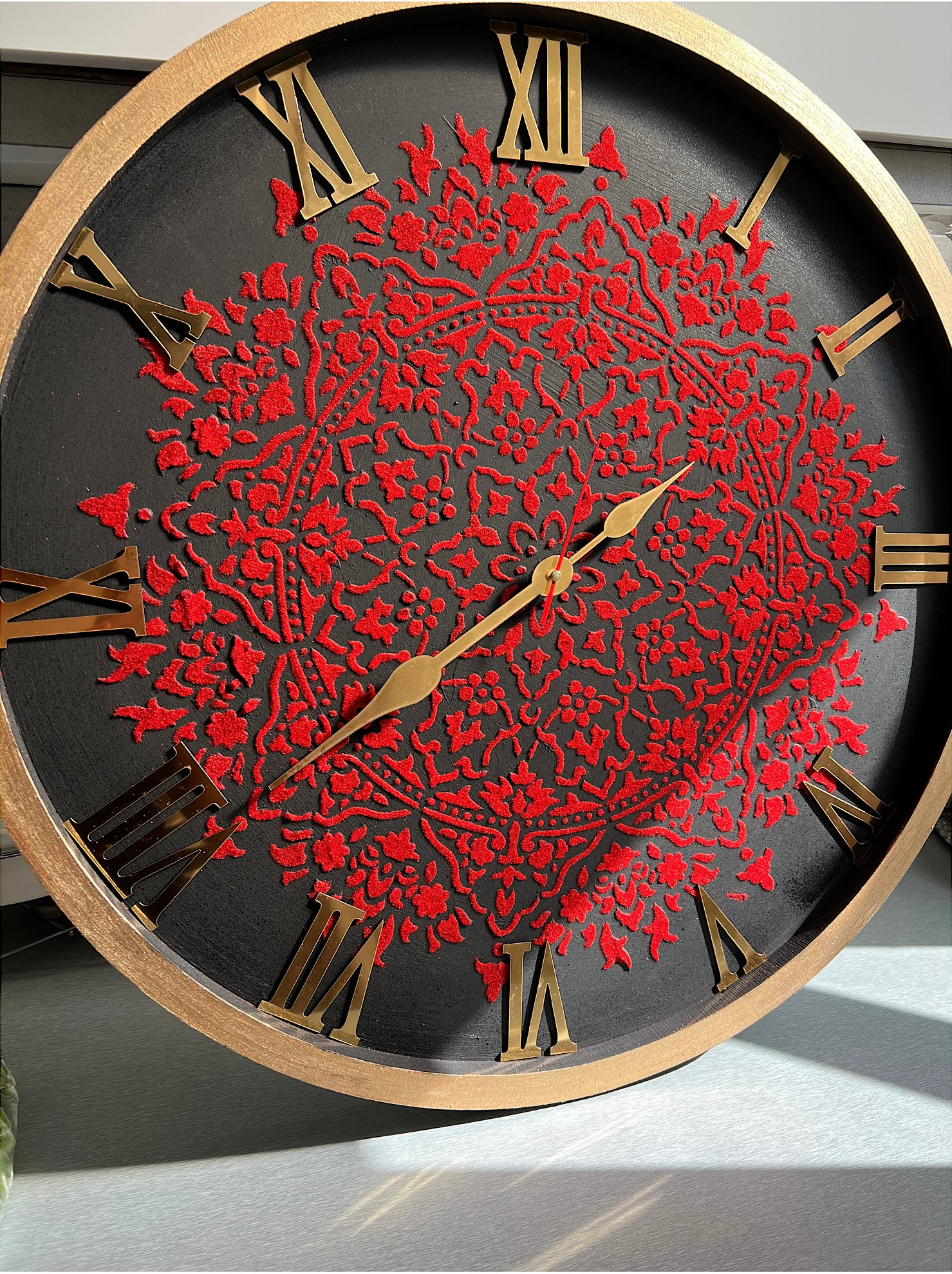 ساعت دیواری دست ساز